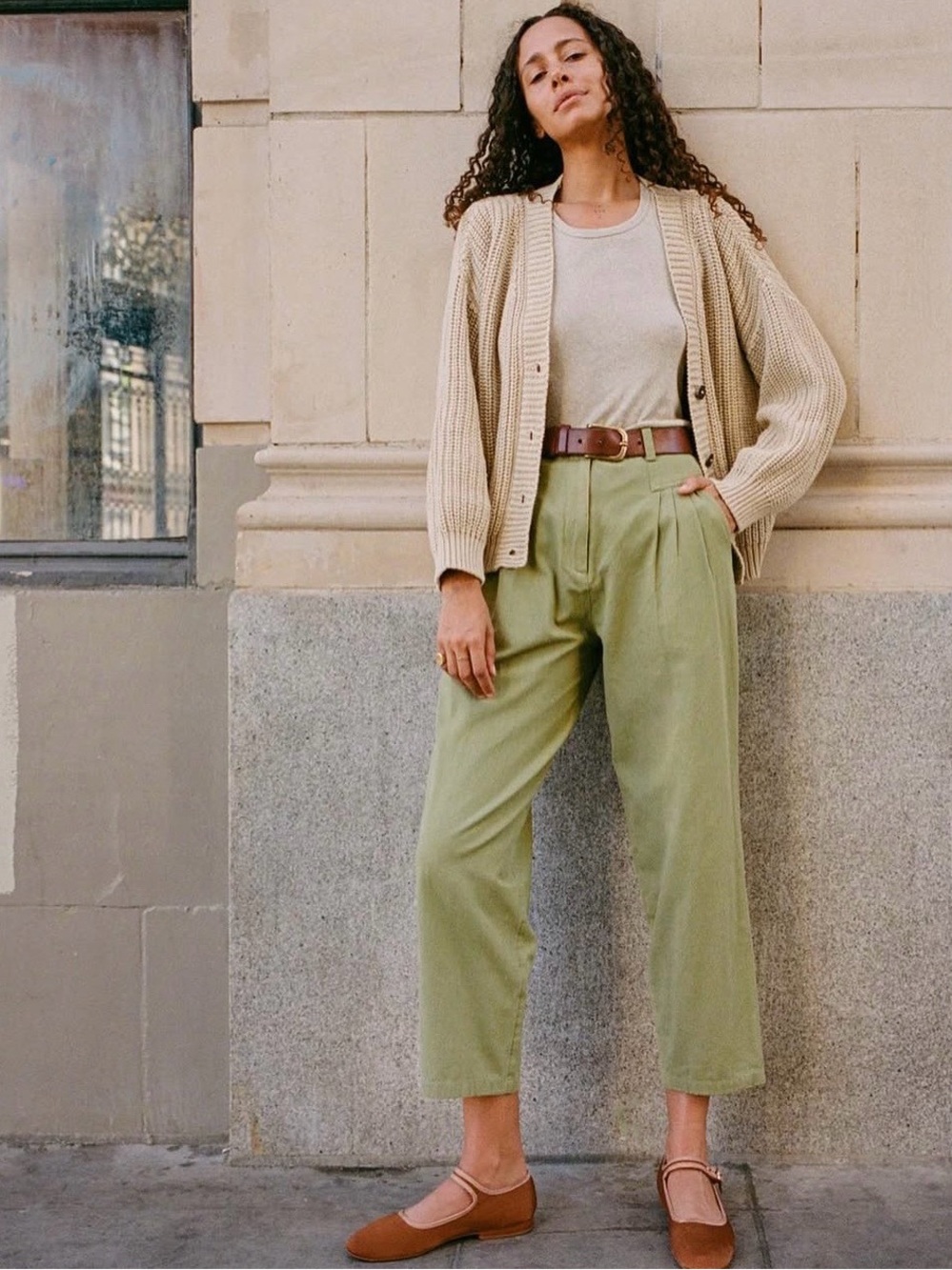 Christy Dawn The Judene Pant Trousers in Green Size 2